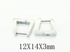 Stainless Steel Jewelry Wholesale - Stainless Steel Earrings - HY75E0236BJL