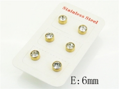 Stainless Steel Jewelry Wholesale - Stainless Steel Earrings - HY80E1150JL