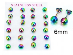 Stainless Steel Jewelry Wholesale - Stainless Steel Earrings - HY58E1169H0