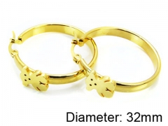 Stainless Steel Jewelry Wholesale - Stainless Steel Earrings - HY64E0021PZ