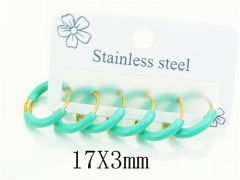 Stainless Steel Jewelry Wholesale - Stainless Steel Earrings - HY54E0206HHZ