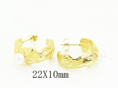 Stainless Steel Jewelry Wholesale - Stainless Steel Earrings - HY41E0016HHL