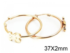 Stainless Steel Jewelry Wholesale - Stainless Steel Earrings - HY64E0176PQ