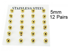 Stainless Steel Jewelry Wholesale - Stainless Steel Earrings - HY70E0555HKE