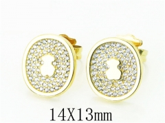 Stainless Steel Jewelry Wholesale - Stainless Steel Earrings - HY90E0378HME
