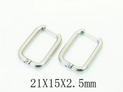 Stainless Steel Jewelry Wholesale - Stainless Steel Earrings - HY75E0026JI