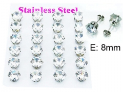 Stainless Steel Jewelry Wholesale - Stainless Steel Earrings - HY21E0074HIS