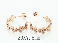 Stainless Steel Jewelry Wholesale - Stainless Steel Earrings - HY70E1051LR