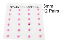 Stainless Steel Jewelry Wholesale - Stainless Steel Earrings - HY70E0523HIZ
