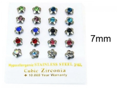 Stainless Steel Jewelry Wholesale - Stainless Steel Earrings - HY25E0650JGG
