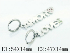 Stainless Steel Jewelry Wholesale - Stainless Steel Earrings - HY21E0135HMS