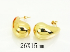 Stainless Steel Jewelry Wholesale - Stainless Steel Earrings - HY09E0294GML