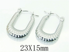 Stainless Steel Jewelry Wholesale - Stainless Steel Earrings - HY70E0305KW