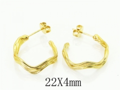 Stainless Steel Jewelry Wholesale - Stainless Steel Earrings - HY48E0020HEE