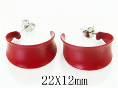 Stainless Steel Jewelry Wholesale - Stainless Steel Earrings - HY70E0471LB