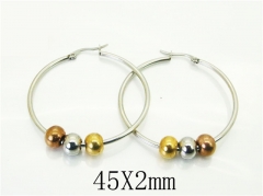 Stainless Steel Jewelry Wholesale - Stainless Steel Earrings - HY74E0091KL
