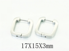 Stainless Steel Jewelry Wholesale - Stainless Steel Earrings - HY75E0241SJL