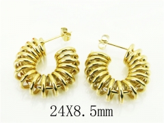 Stainless Steel Jewelry Wholesale - Stainless Steel Earrings - HY32E0505HHS
