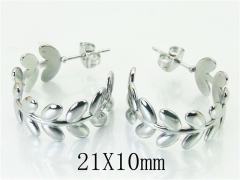 Stainless Steel Jewelry Wholesale - Stainless Steel Earrings - HY70E0300KV
