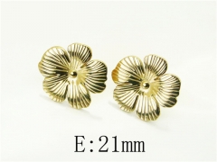 Stainless Steel Jewelry Wholesale - Stainless Steel Earrings - HY80E1005NC