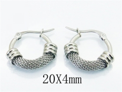 Stainless Steel Jewelry Wholesale - Stainless Steel Earrings - HY58E1569LR