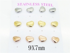 Stainless Steel Jewelry Wholesale - Stainless Steel Earrings - HY59E0913HIL