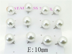 Stainless Steel Jewelry Wholesale - Stainless Steel Earrings - HY59E0897PW