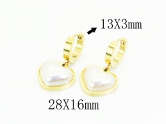 Stainless Steel Jewelry Wholesale - Stainless Steel Earrings - HY41E0020PQ
