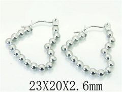 Stainless Steel Jewelry Wholesale - Stainless Steel Earrings - HY70E0261KQ
