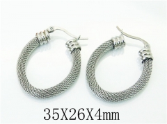 Stainless Steel Jewelry Wholesale - Stainless Steel Earrings - HY58E1825LQ