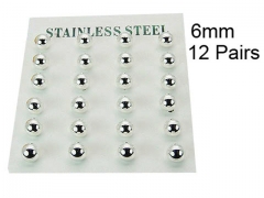 Stainless Steel Jewelry Wholesale - Stainless Steel Earrings - HY70E0551HME