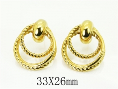 Stainless Steel Jewelry Wholesale - Stainless Steel Earrings - HY06E0556HIF