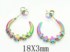 Stainless Steel Jewelry Wholesale - Stainless Steel Earrings - HY70E0452LE