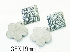Stainless Steel Jewelry Wholesale - Stainless Steel Earrings - HY91E0448MV