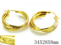Stainless Steel Jewelry Wholesale - Stainless Steel Earrings - HY70E0246MZ