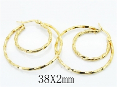 Stainless Steel Jewelry Wholesale - Stainless Steel Earrings - HY58E1543KL