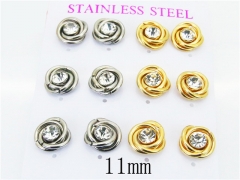 Stainless Steel Jewelry Wholesale - Stainless Steel Earrings - HY59E0729HOL