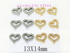 Stainless Steel Jewelry Wholesale - Stainless Steel Earrings - HY59E1235ILL