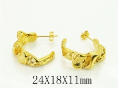 Stainless Steel Jewelry Wholesale - Stainless Steel Earrings - HY06E0500HSS
