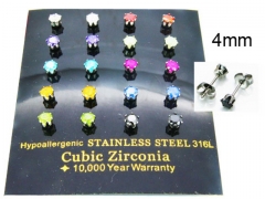 Stainless Steel Jewelry Wholesale - Stainless Steel Earrings - HY30E1434HMZ