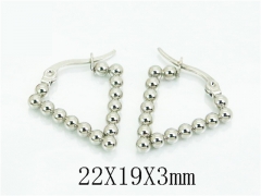 Stainless Steel Jewelry Wholesale - Stainless Steel Earrings - HY05E2207KL