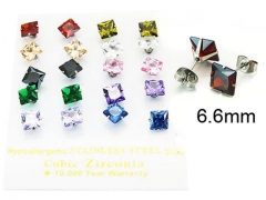 Stainless Steel Jewelry Wholesale - Stainless Steel Earrings - HY25E0690ILS
