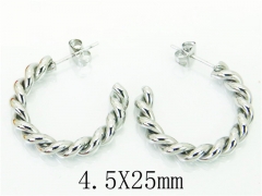 Stainless Steel Jewelry Wholesale - Stainless Steel Earrings - HY22E0603HEE