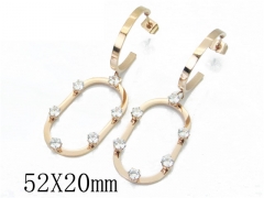 Stainless Steel Jewelry Wholesale - Stainless Steel Earrings - HY47E0061OL