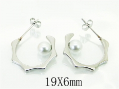 Stainless Steel Jewelry Wholesale - Stainless Steel Earrings - HY06E0325NX