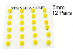 Stainless Steel Jewelry Wholesale - Stainless Steel Earrings - HY70E0535HJS