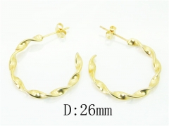 Stainless Steel Jewelry Wholesale - Stainless Steel Earrings - HY06E1708LA