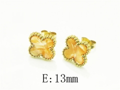Stainless Steel Jewelry Wholesale - Stainless Steel Earrings - HY09E0335JD