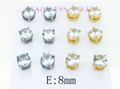 Stainless Steel Jewelry Wholesale - Stainless Steel Earrings - HY59E1019ILL