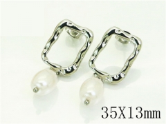 Stainless Steel Jewelry Wholesale - Stainless Steel Earrings - HY30E1880NL